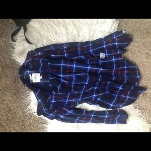Blue American Eagle Flannel